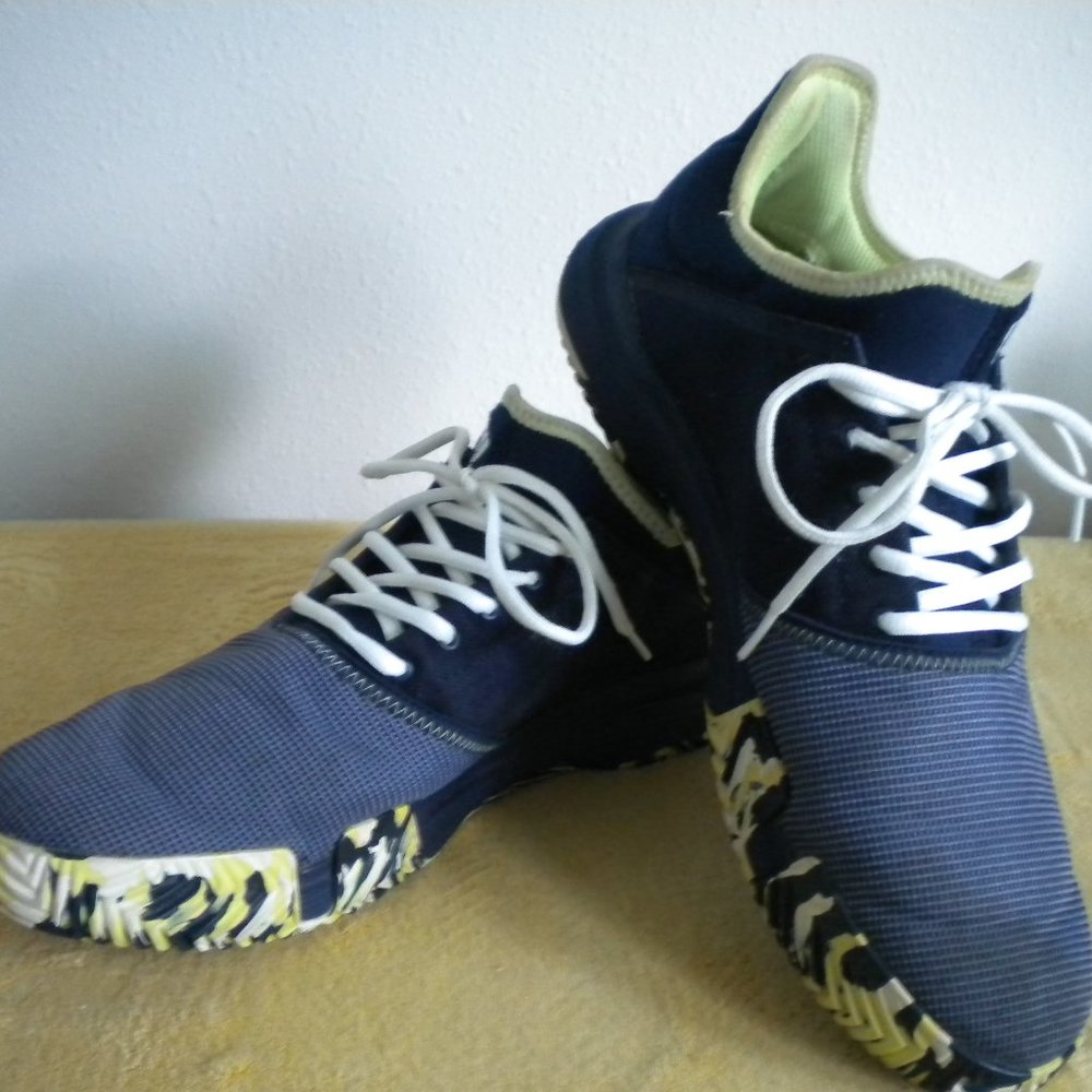 Adidas Game Court Sneaker with Multicolored Sole